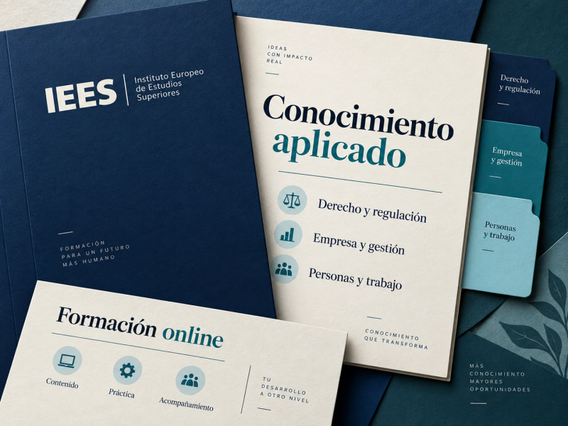 An IEES dossier and training materials for Law and Regulation, Business and Management, and People and Work.